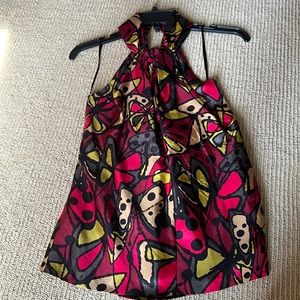 Trina Turk silk halter top